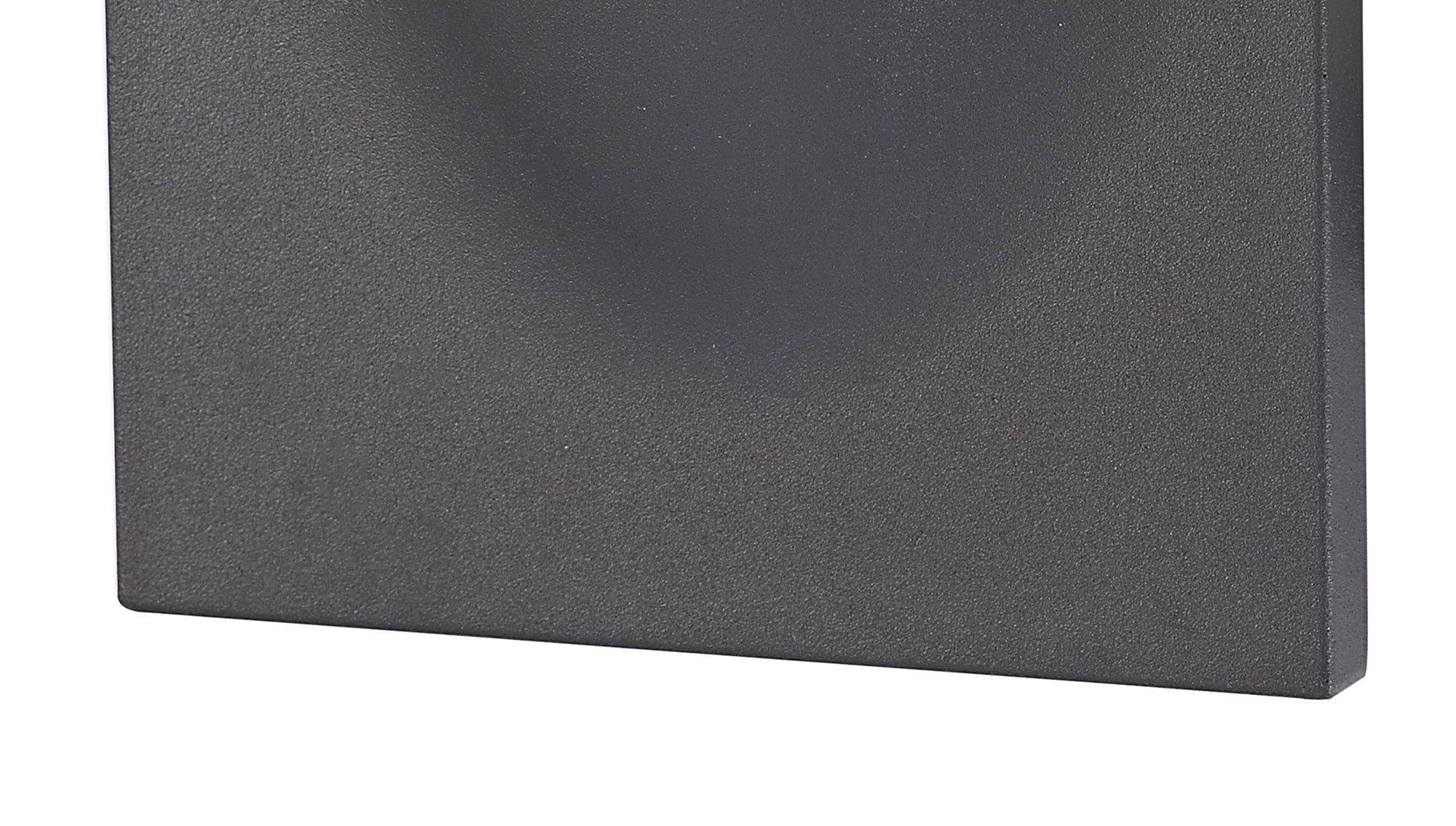 Pallini Wall Lamp, 1 x 6W LED, 3000K, 510lm, IP54, Anthracite, 3yrs Warranty - Image 2