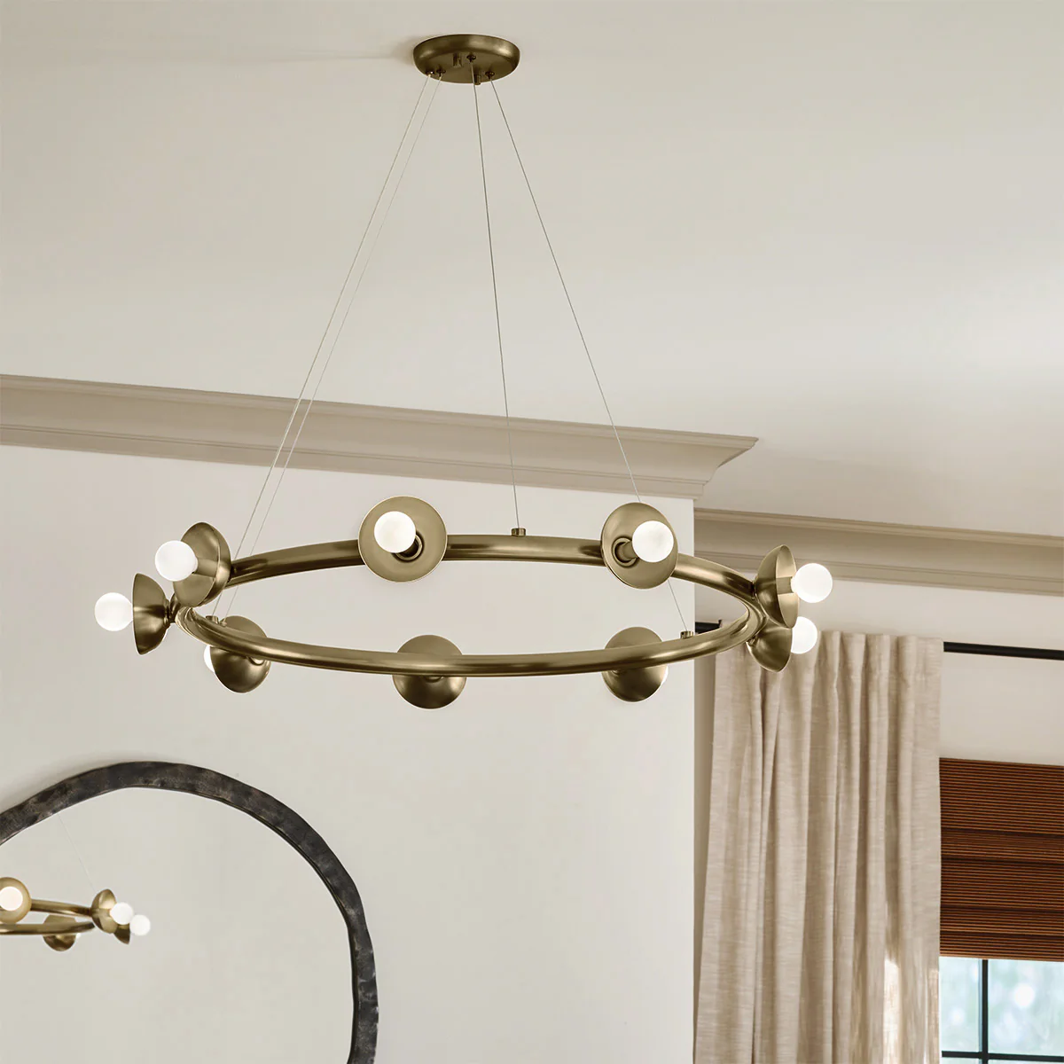 Palta 9 Light Chandelier - Image 3