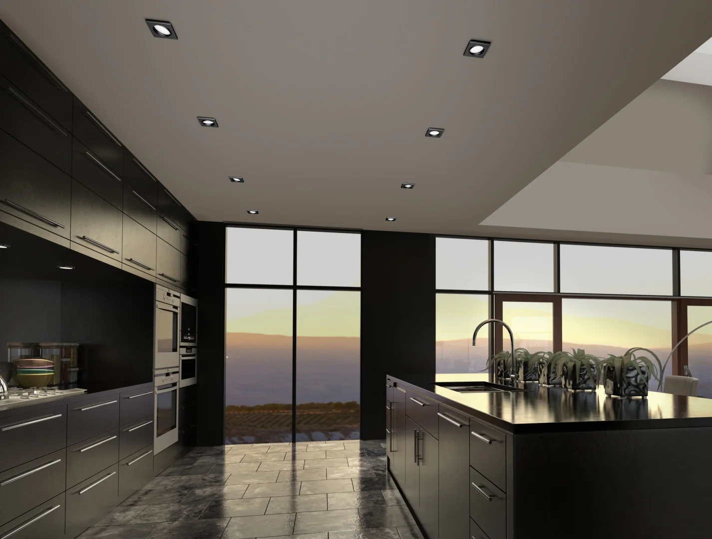 Pamir Recessed Ceiling Lights- Various Finishes - Image 14