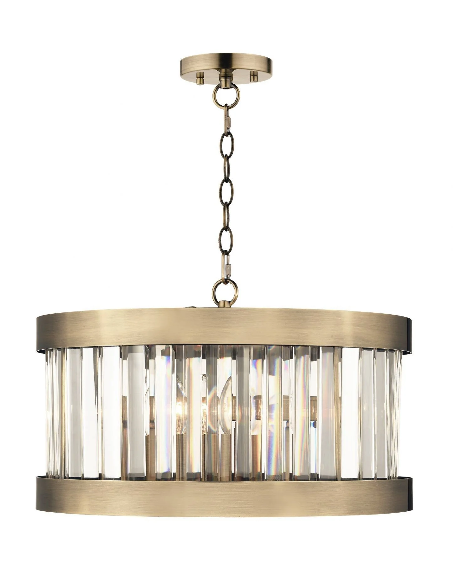Pandora 1/3/5Lt Crystal Ceiling Light - Various Finish - Image 7