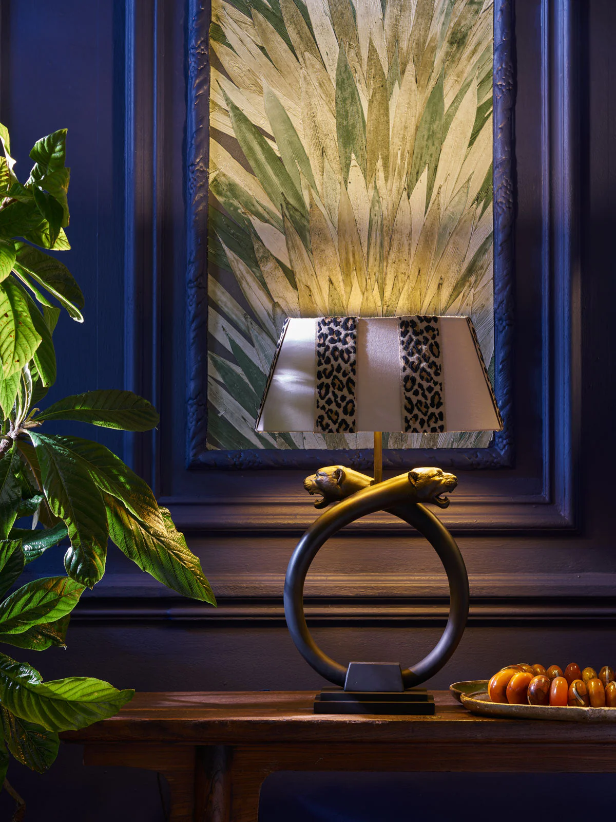 Panther Table Lamp Black Base Only E27 - Image 11