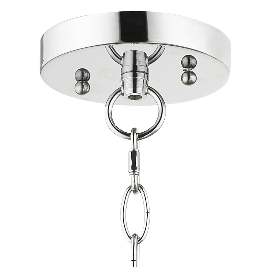 Paragon Crystal Pendant 3Lt Polished Chrome - Image 4