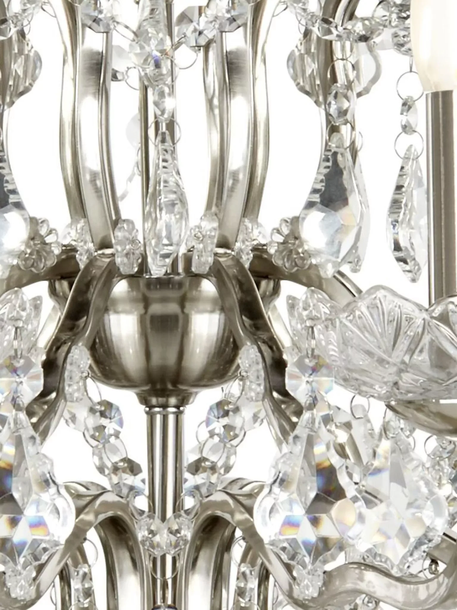 Paris 6/8/12Lt Chandelier- Antique Brass/ Satin Silver Finishes - Image 19