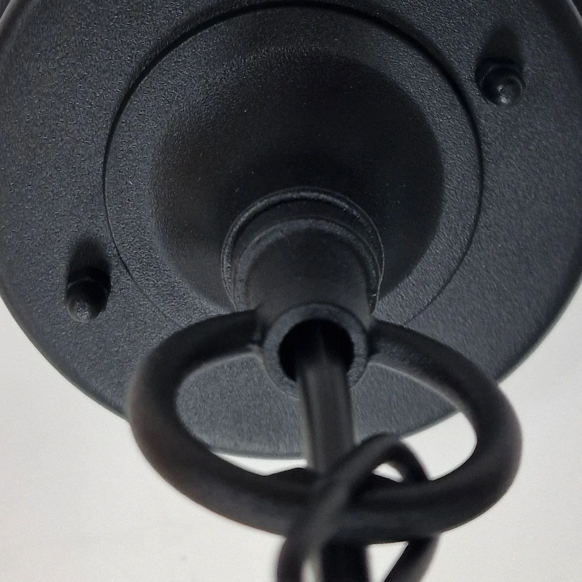 Parish 1 Light Chain Lantern - Black IP44 E27 - Image 11
