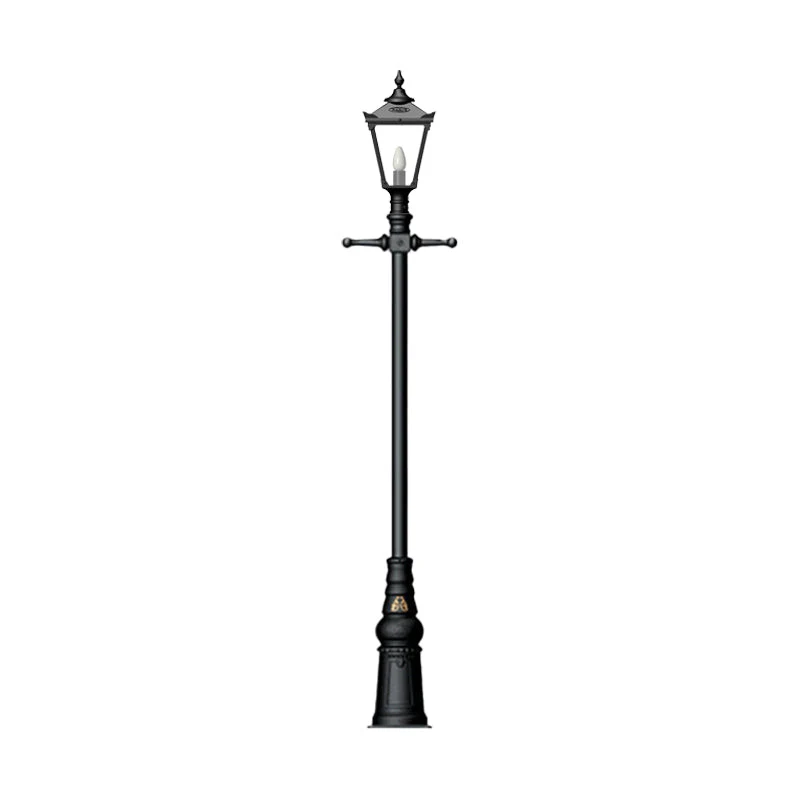 Parkdale 1Lt Lamp Post - Cast Iron - Image 12