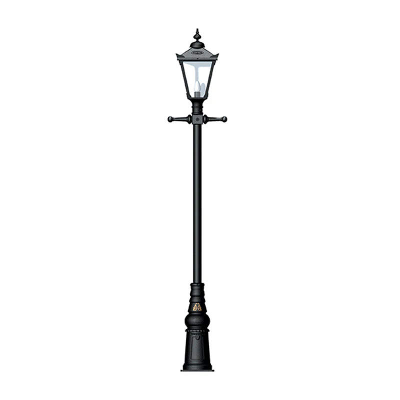 Parkdale 1Lt Lamp Post - Cast Iron - Image 22