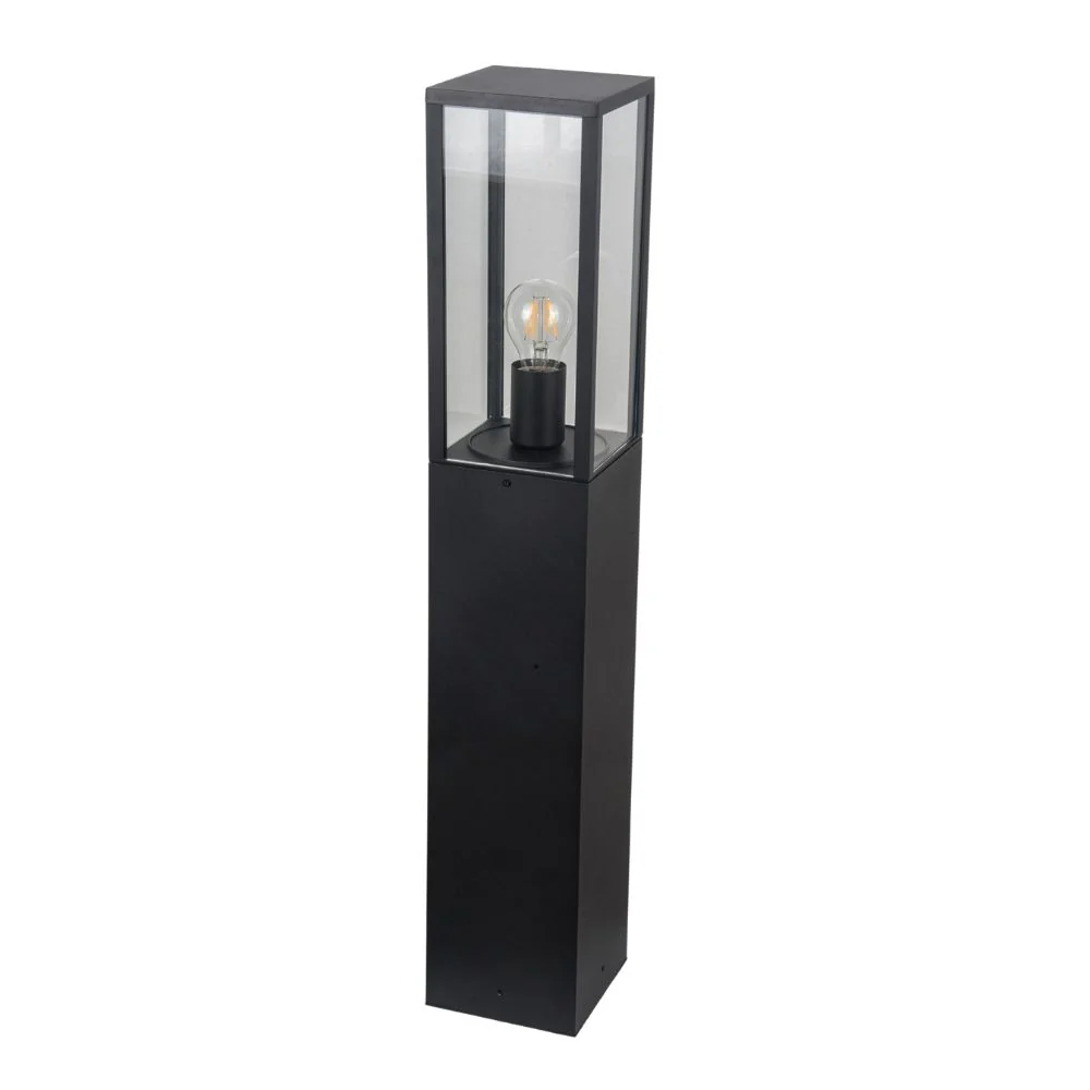 Parker IP44 Black Bollard Light - Small and Large - Image 2
