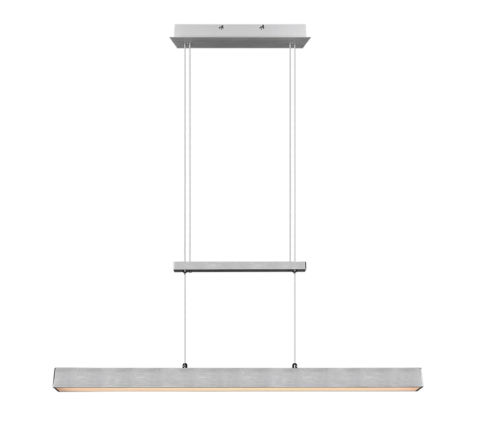 Paros Pendant- Black/ Aluminium Finish - Image 3