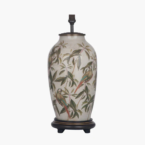 Parrot Glass Table Lamp Base- Small/ Large - Image 2