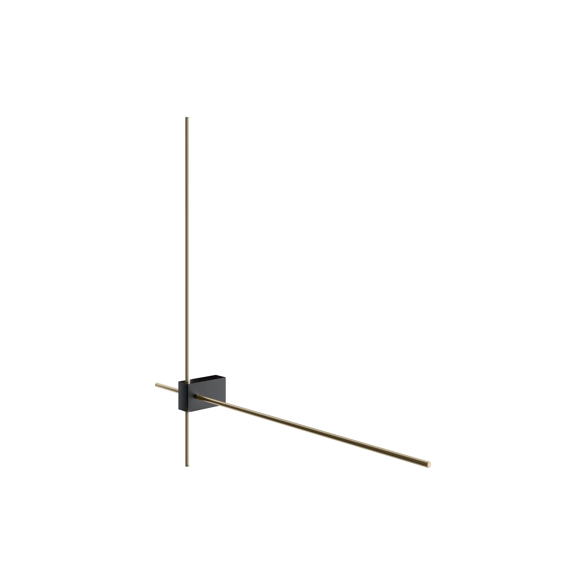 Pars Indoor LED Wall Light - Various Style & Black With Gold Finish - Image 2