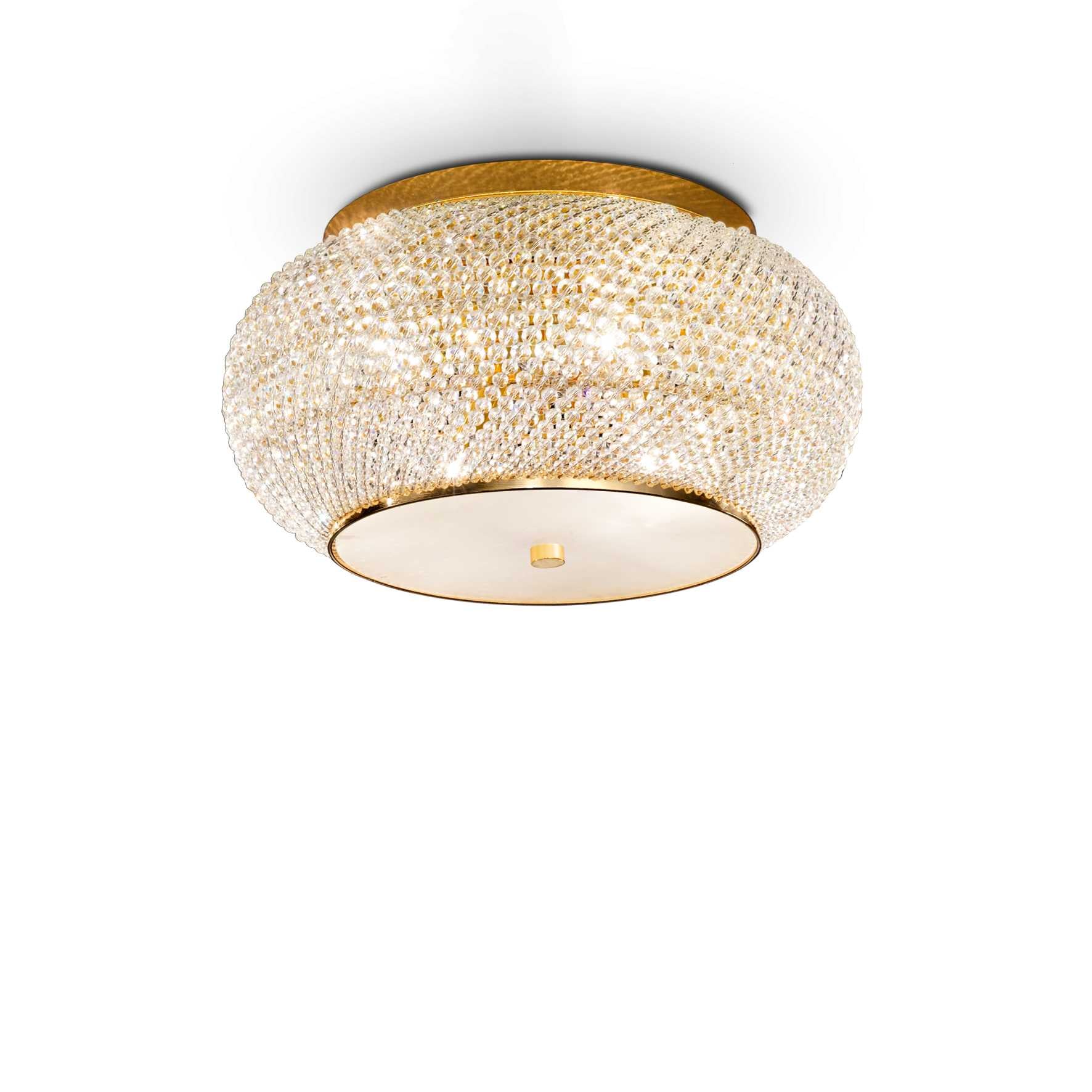 Pasha Flush Crystal Light - Chrome/Gold Finish - Image 2
