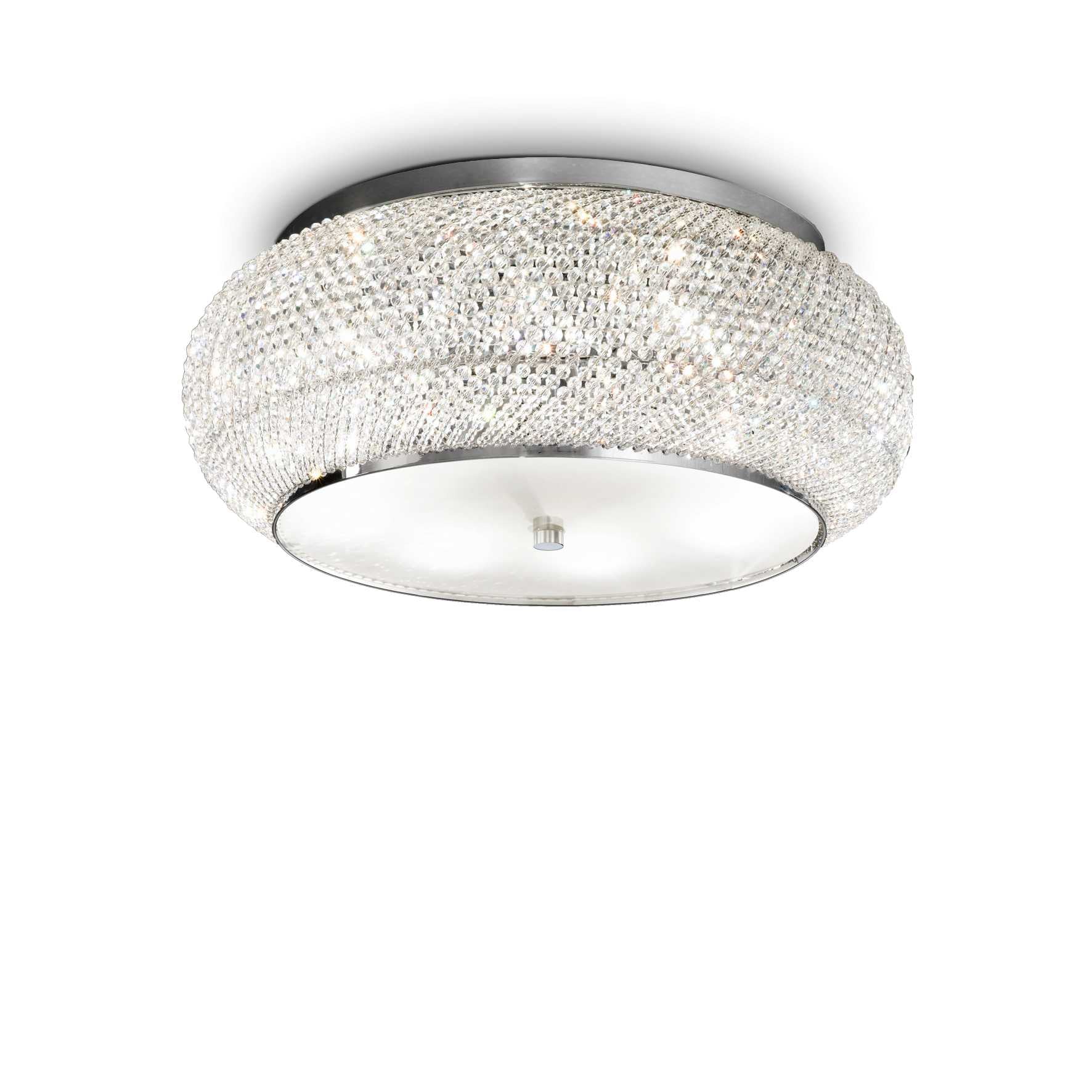 Pasha Flush Crystal Light - Chrome/Gold Finish - Image 3