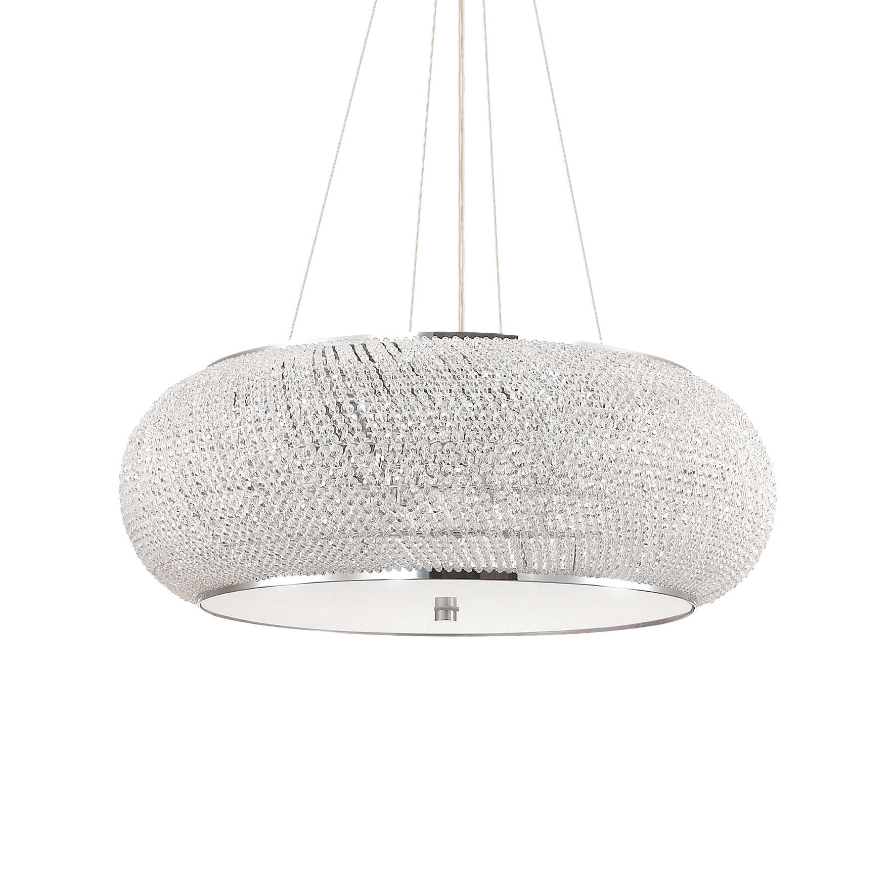 Pasha Centre Ceiling Light Fitting - Chrome/Gold Finish - Image 5