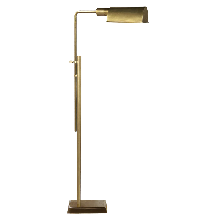 Pask Pharmacy Floor Lamp- Bronze/ Antique Brass - Image 2