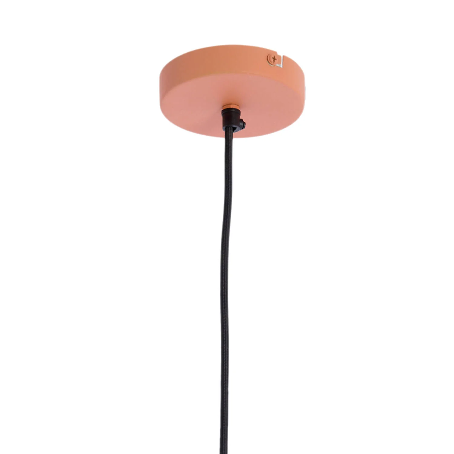Pasto Hanging lamp - Jute Natural/ Pink Finishes - Image 12