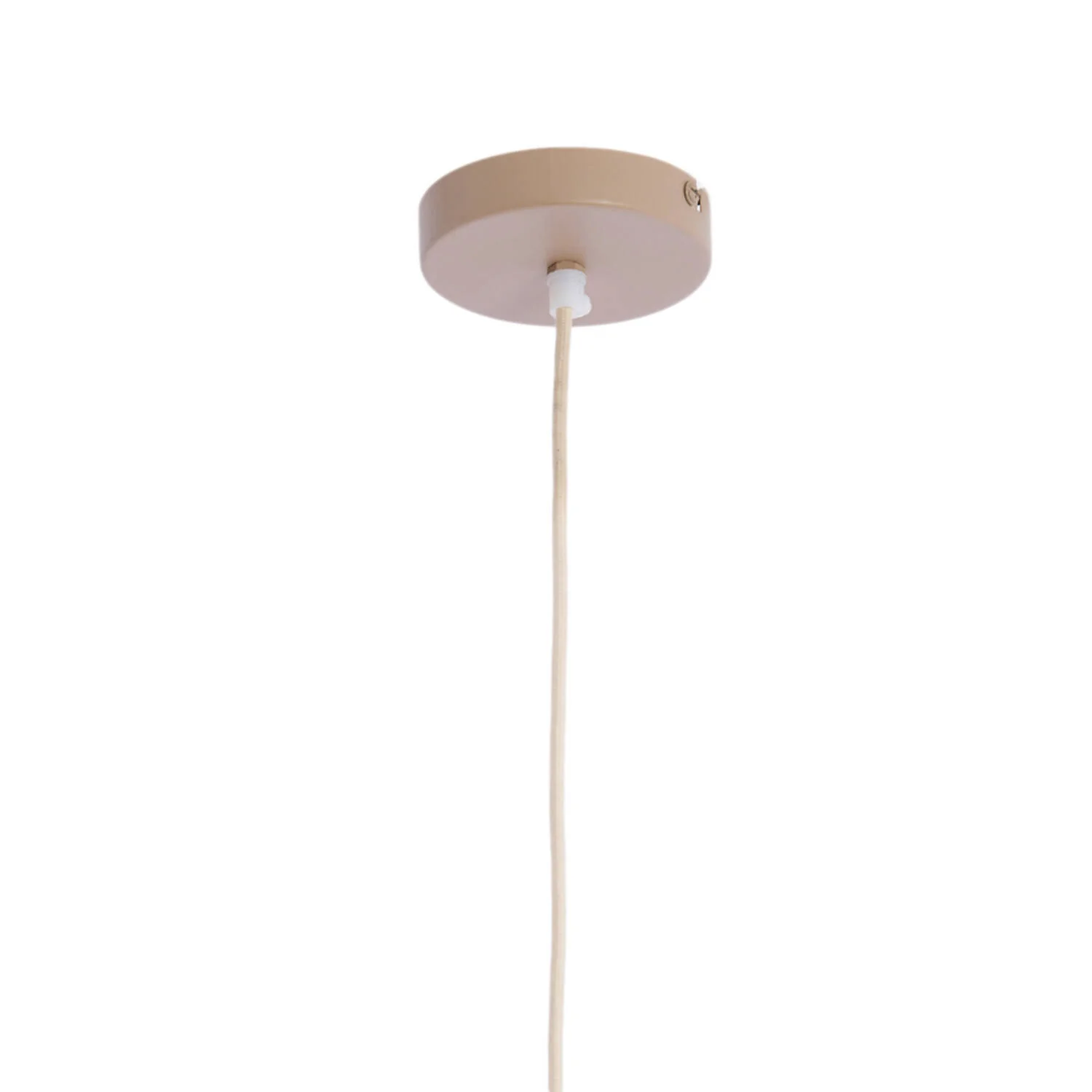 Pasto Hanging lamp - Jute Natural/ Pink Finishes - Image 2