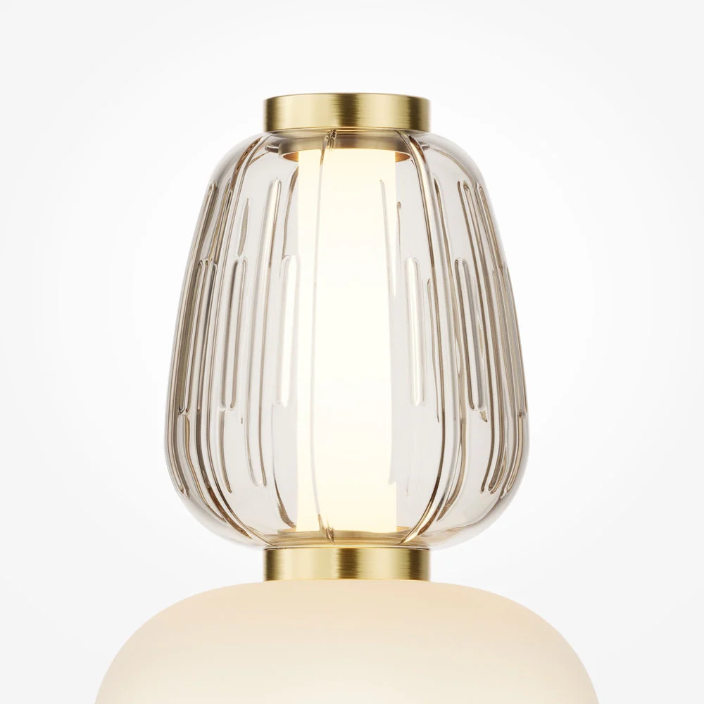 Pattern Table Lamp- Chrome/ Gold Fitting - Image 6