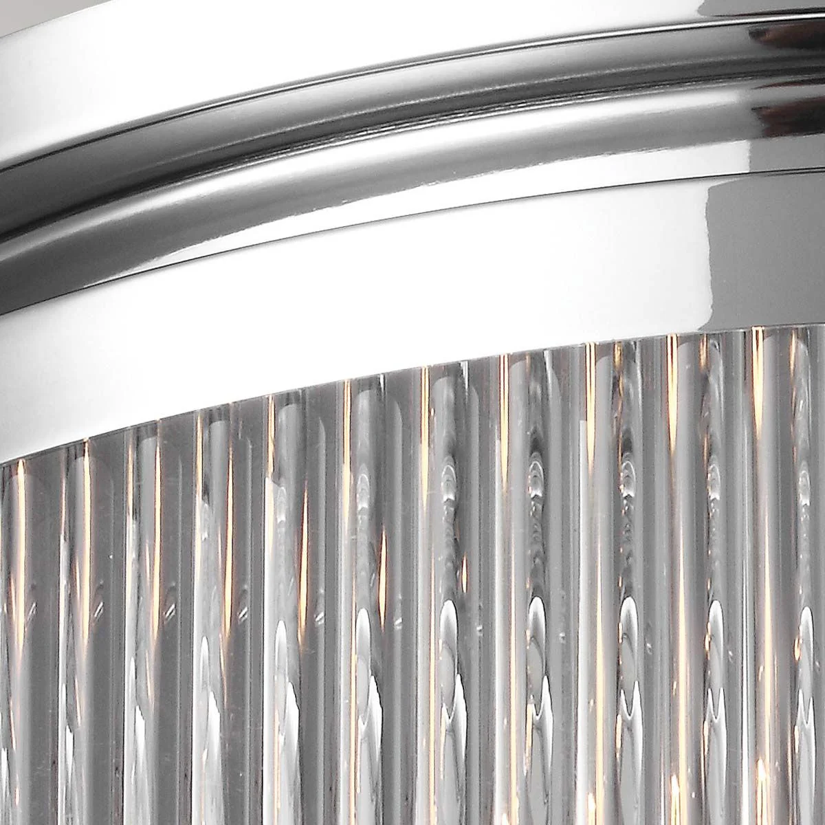 Paulson 2/3Lt Flush Ceiling Light IP44 – Chrome - Image 9