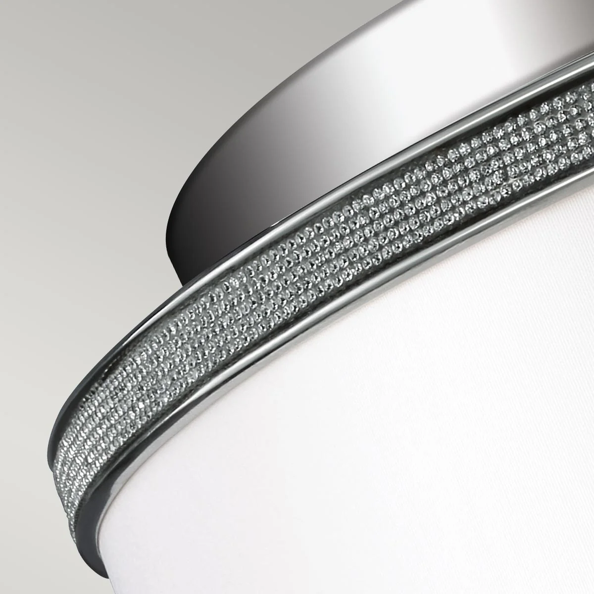 Pave 2 Light Flush - Polished Nickel E27 - Image 2