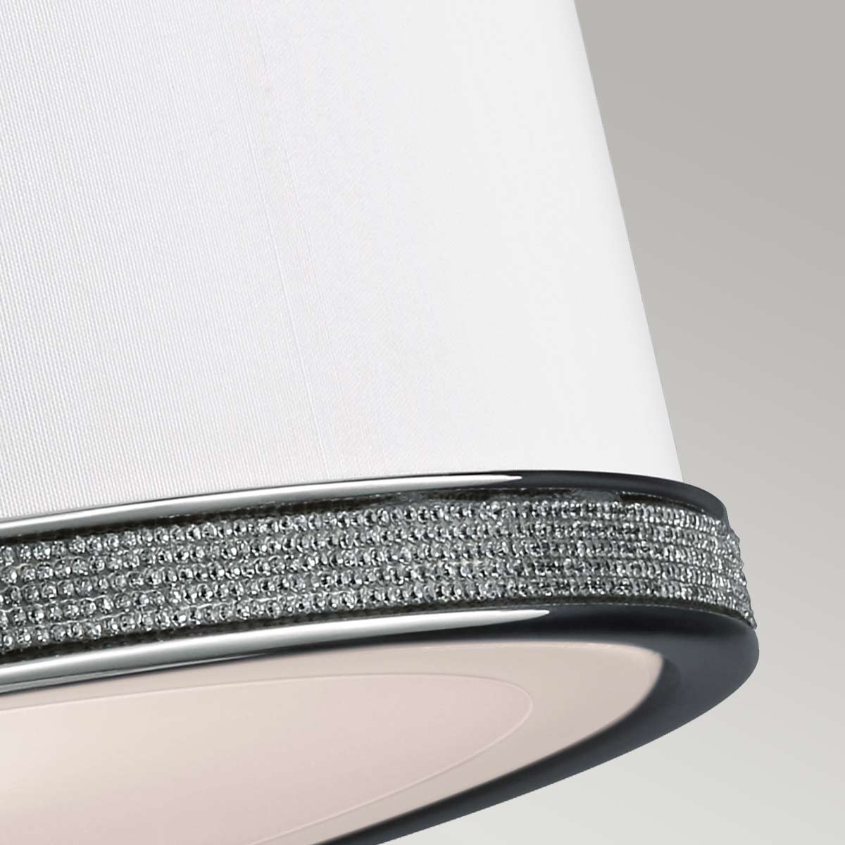 Pave 2 Light Flush - Polished Nickel E27 - Image 4