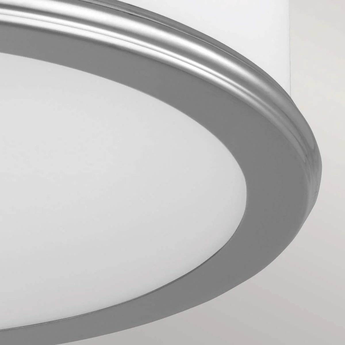 Payne 2Lt Flush Ceiling Light IP44 – Polished Chrome - Image 3