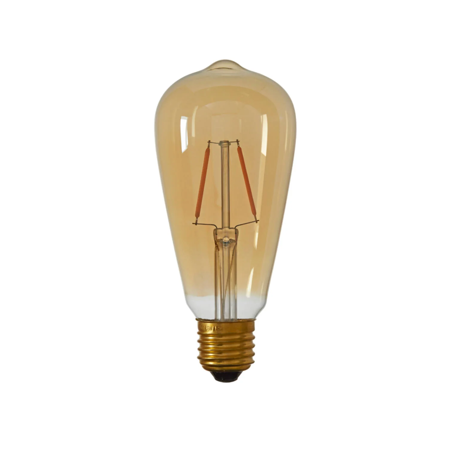 LED angular 4W E27 Bulb- Smoke/ Amber Finishes - Image 4