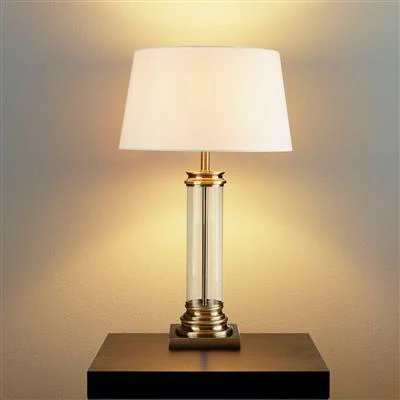 Pedestal Table Lamp - Various Finishes - Image 3