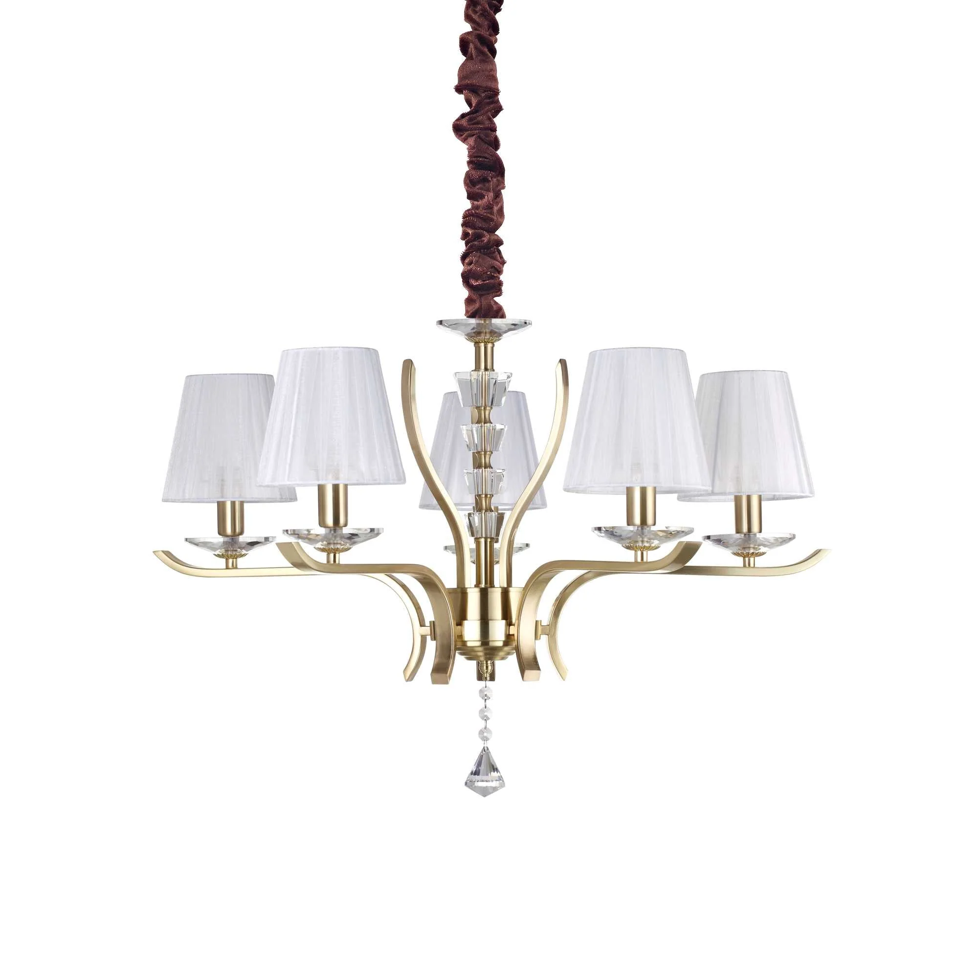 Pegaso Centre Light - Brass/ Chrome Finish - Image 2