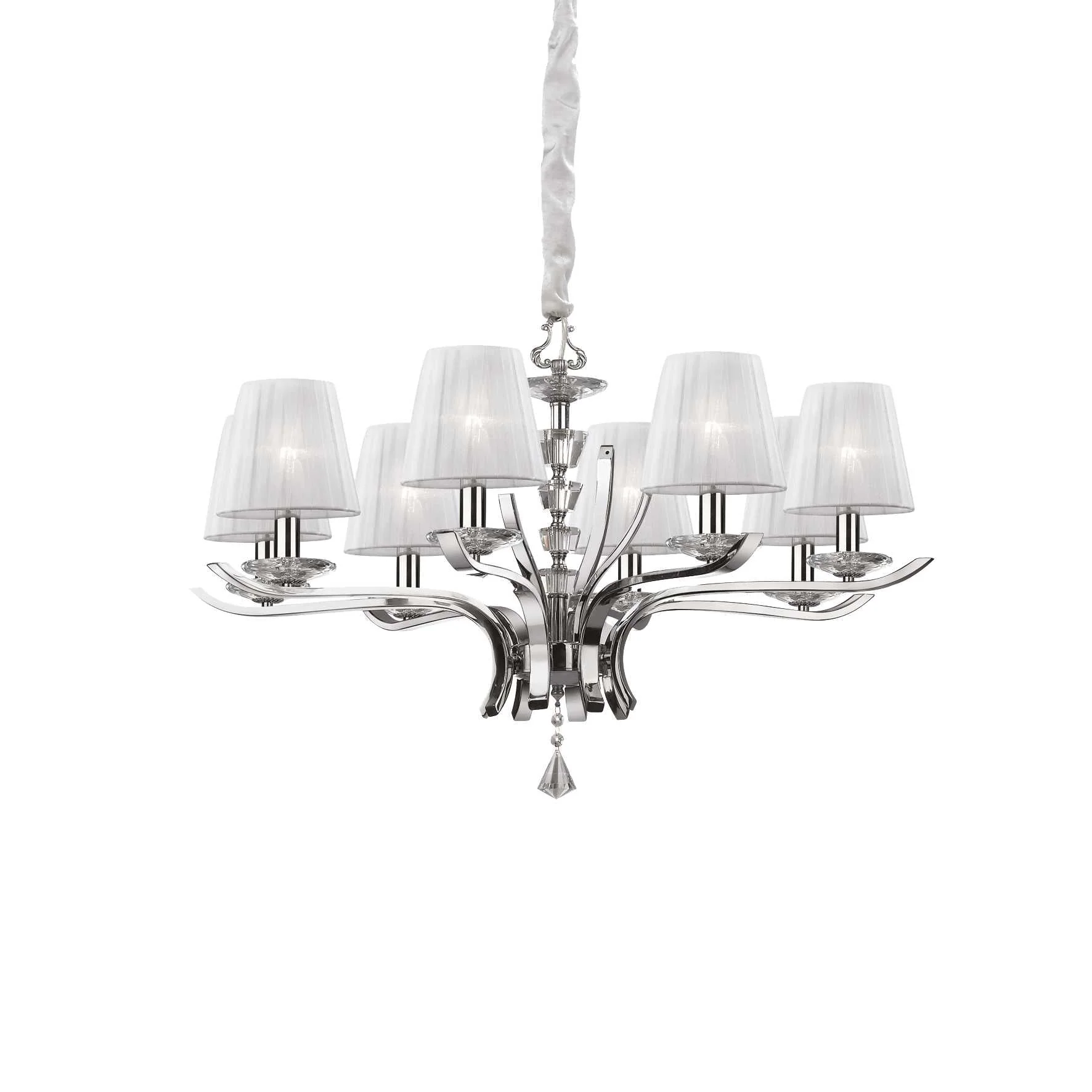 Pegaso Centre Light - Brass/ Chrome Finish - Image 3