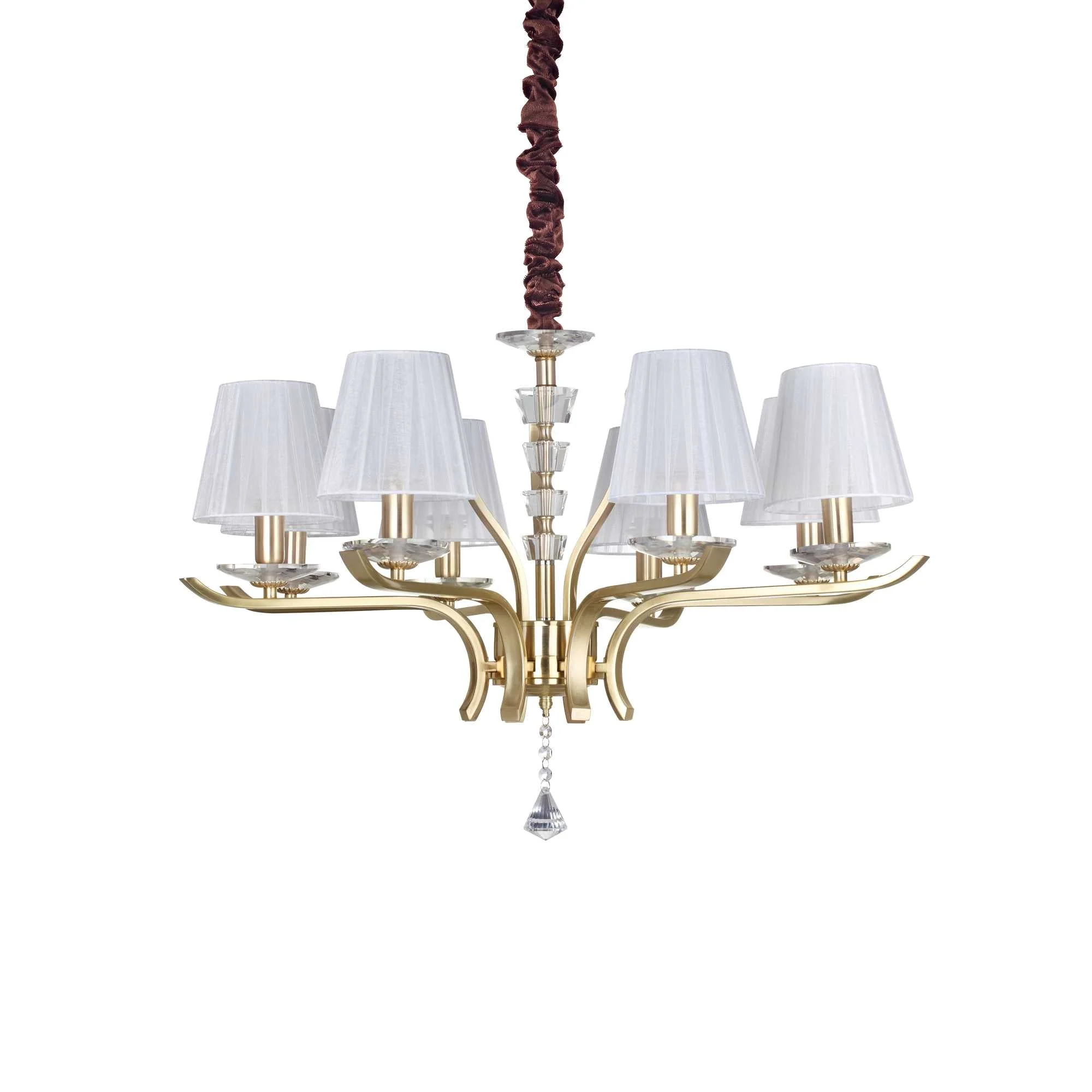 Pegaso Centre Light - Brass/ Chrome Finish - Image 4