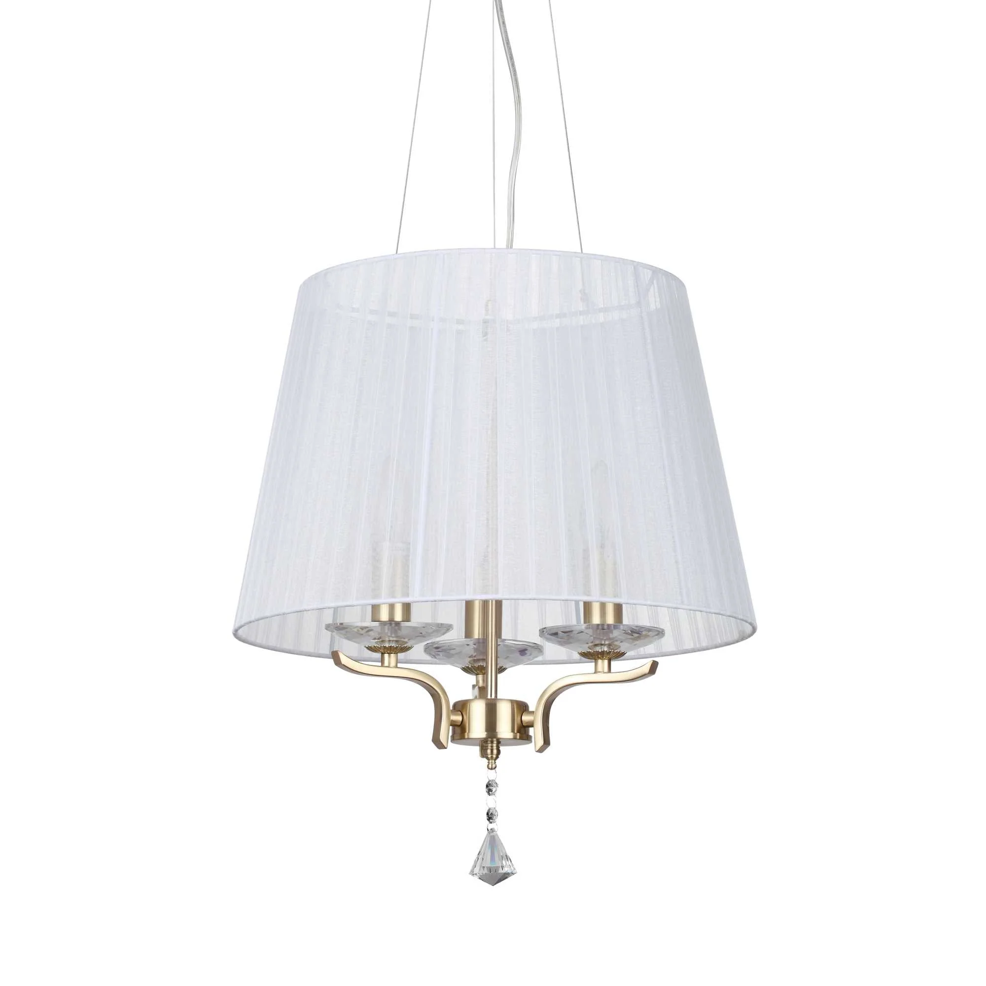 Pegaso Hanging Shade Light - Brass/Chrome Finish - Image 2