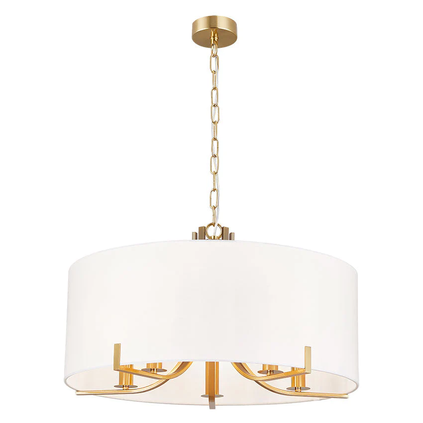 Peillon 3/5Lt Pendant C/W Shade In Various Finishes - Image 8