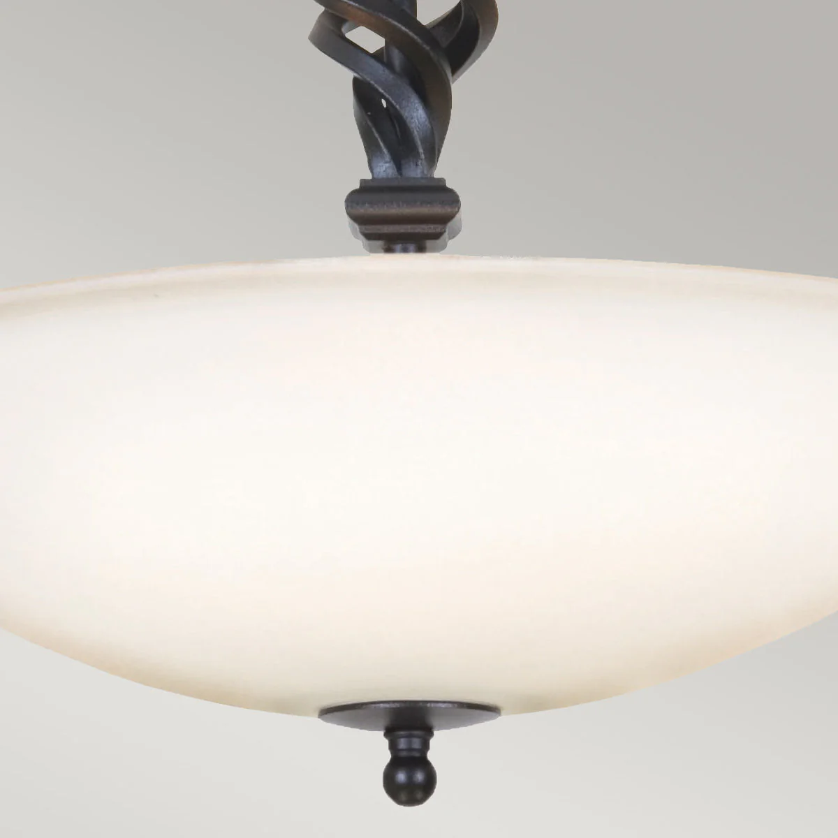 Pembroke 3 Light Semi-Flush - Black/ Black & Gold - Image 4