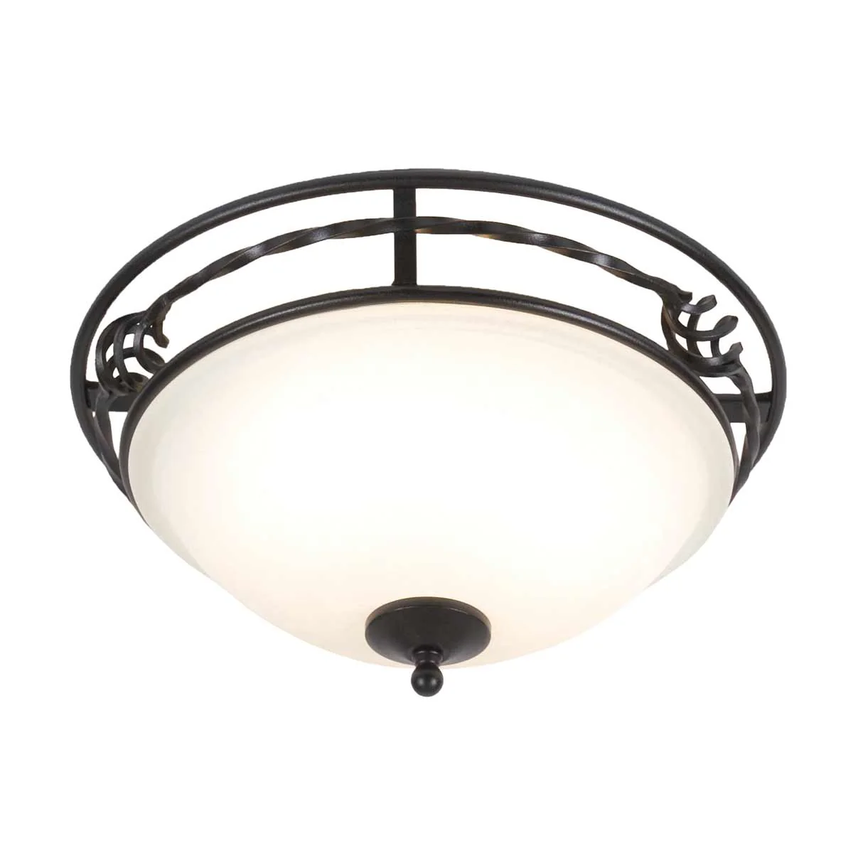 Pembroke Two Styles Flush Light - Black/Black & Gold - Image 11