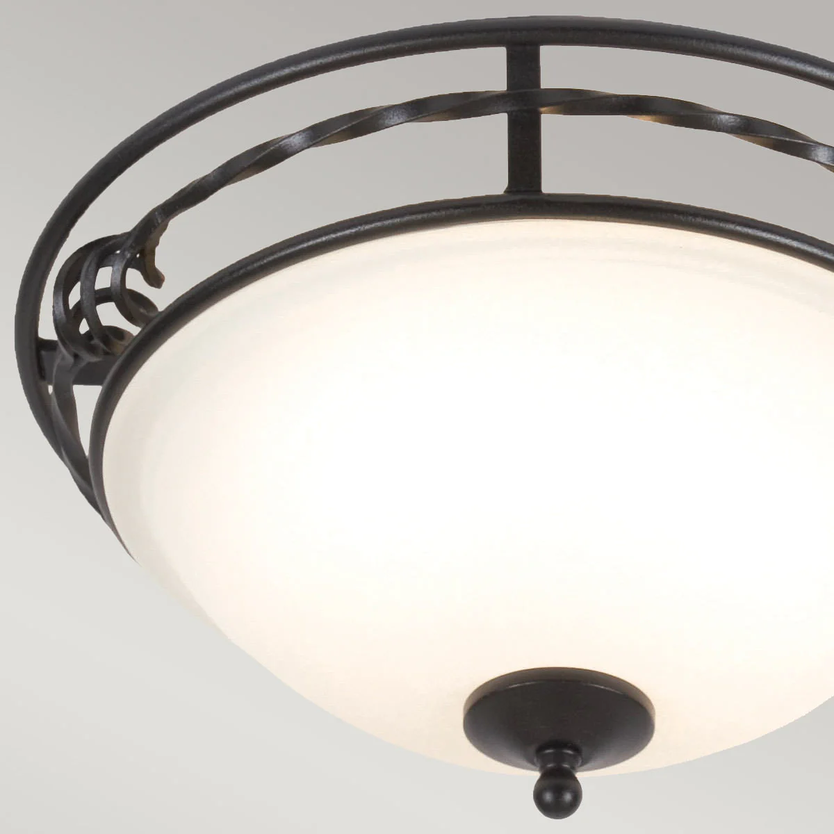 Pembroke Two Styles Flush Light - Black/Black & Gold - Image 14