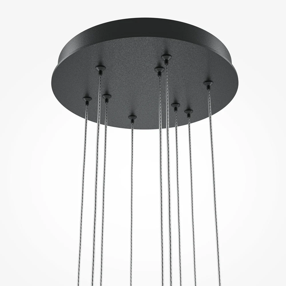 Pendant Lamp Light Stick - Brass/ Black Finish - Image 6