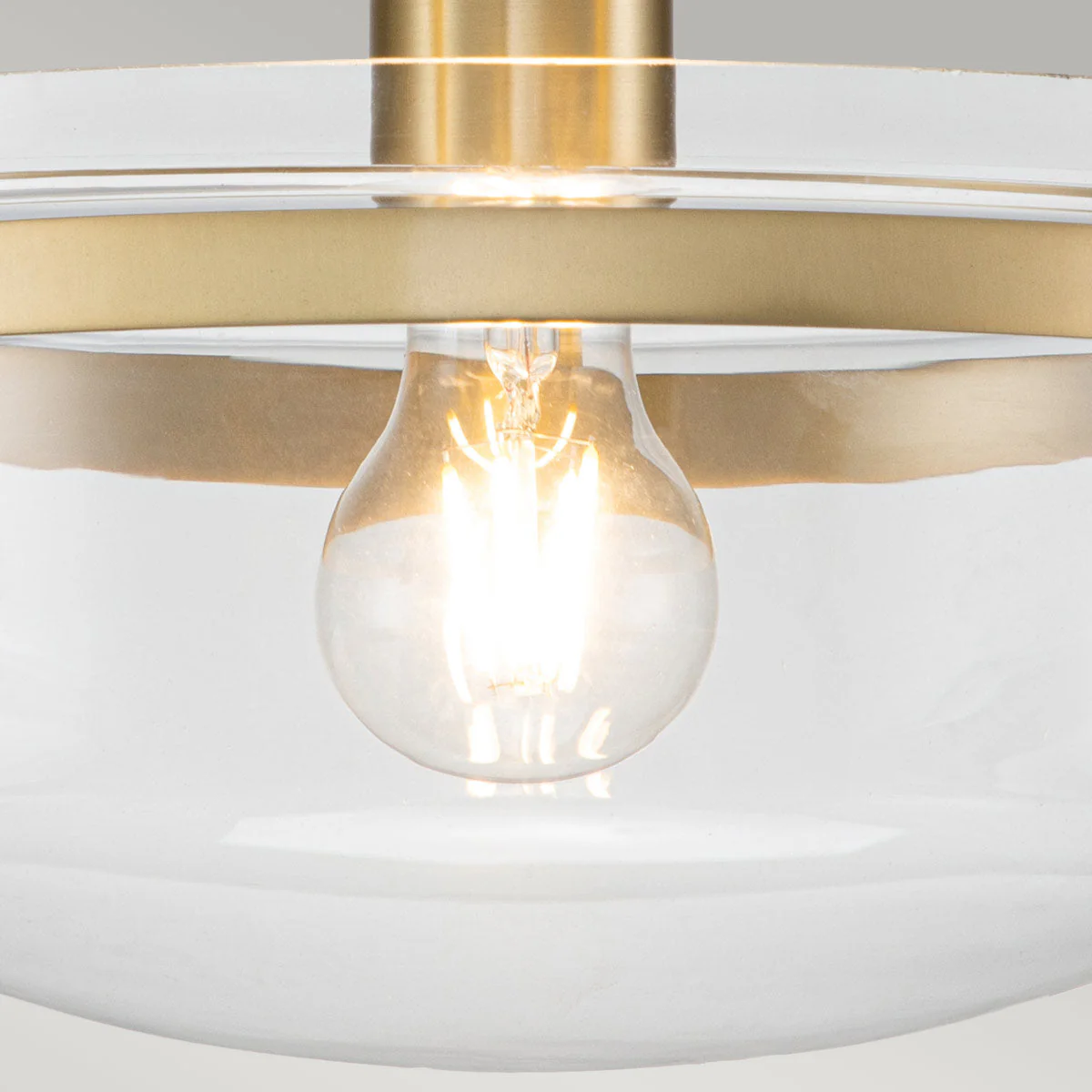 Penn Station 1 Light Semi-Flush - In Various Finishes - Image 3