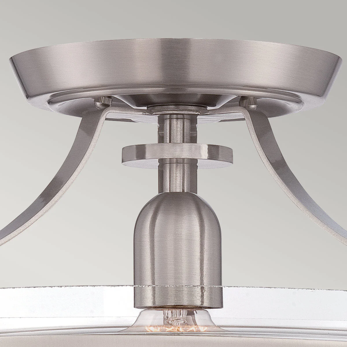 Penn Station 1 Light Semi-Flush - In Various Finishes - Image 8