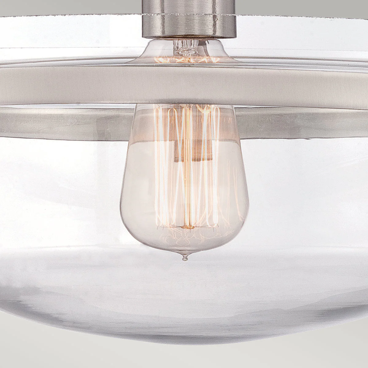 Penn Station 1 Light Semi-Flush - In Various Finishes - Image 9