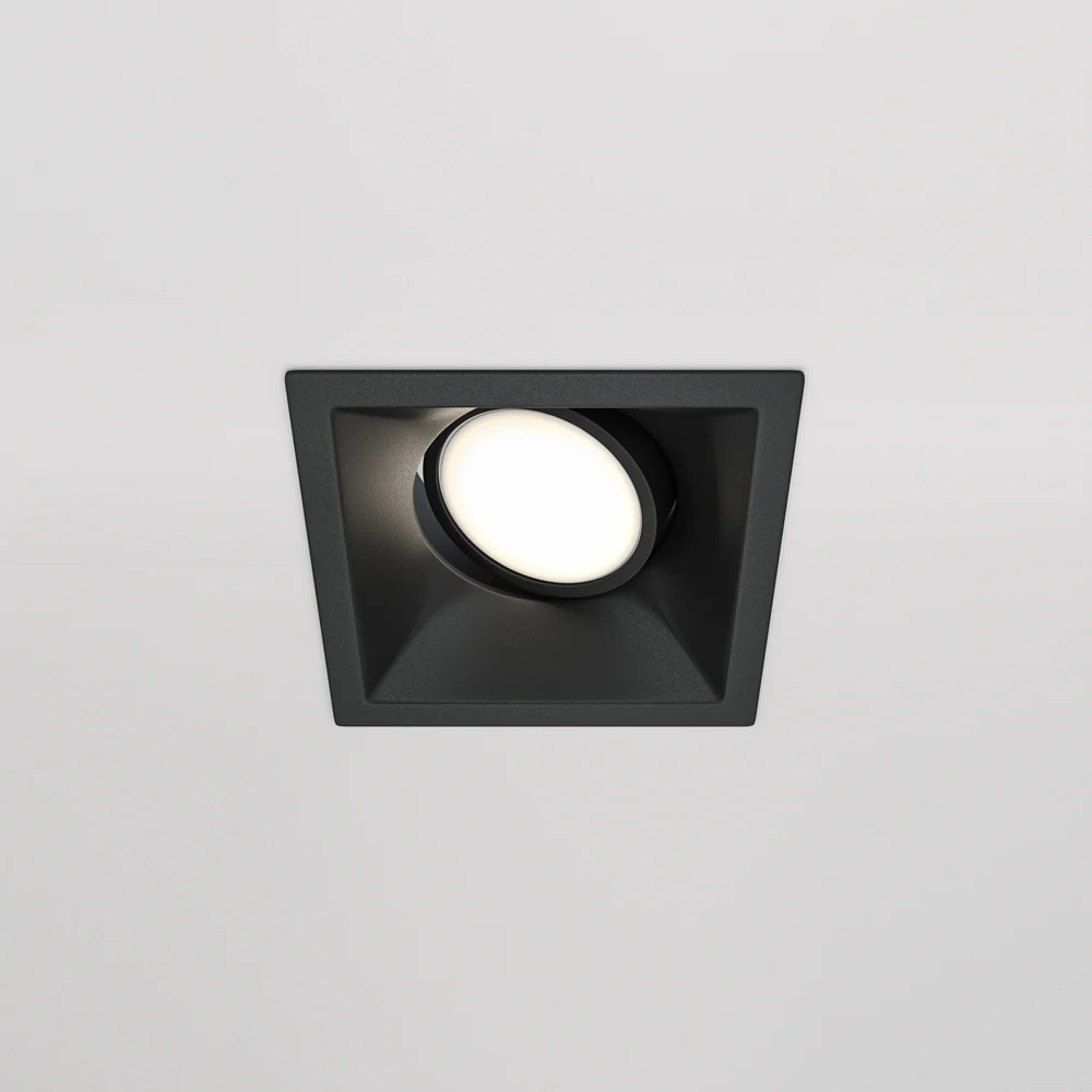 Dot Square Downlight Dot GU10 1x10W- Various Sizes - Image 14