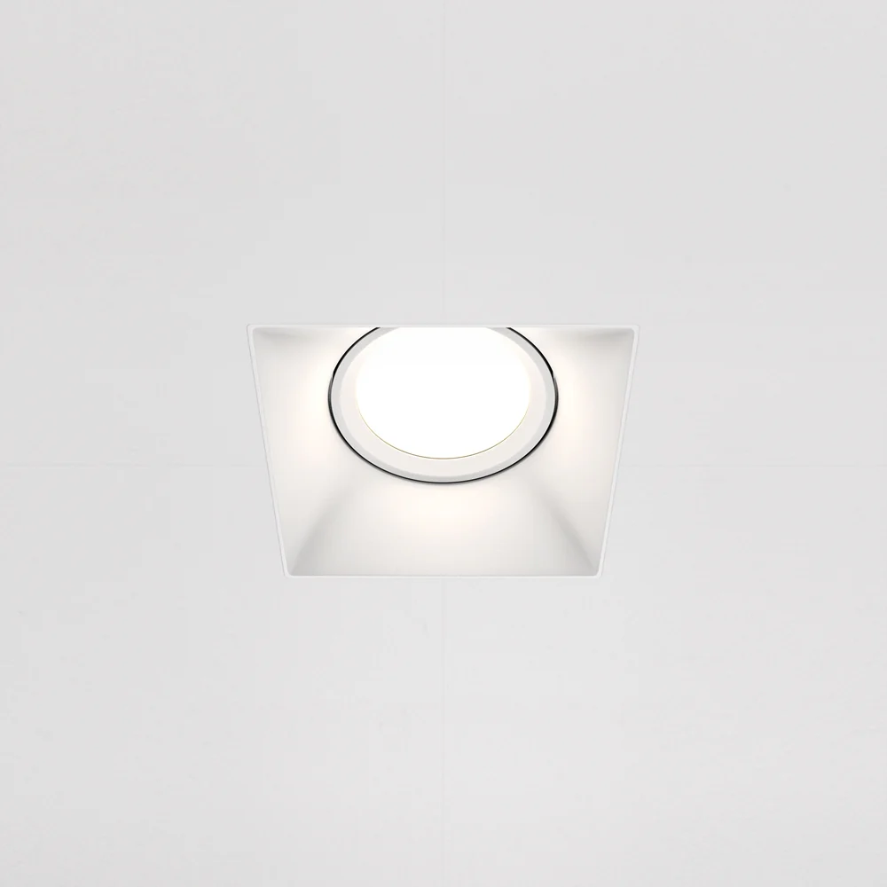 Dot Square Downlight Dot GU10 1x10W- Various Sizes - Image 19