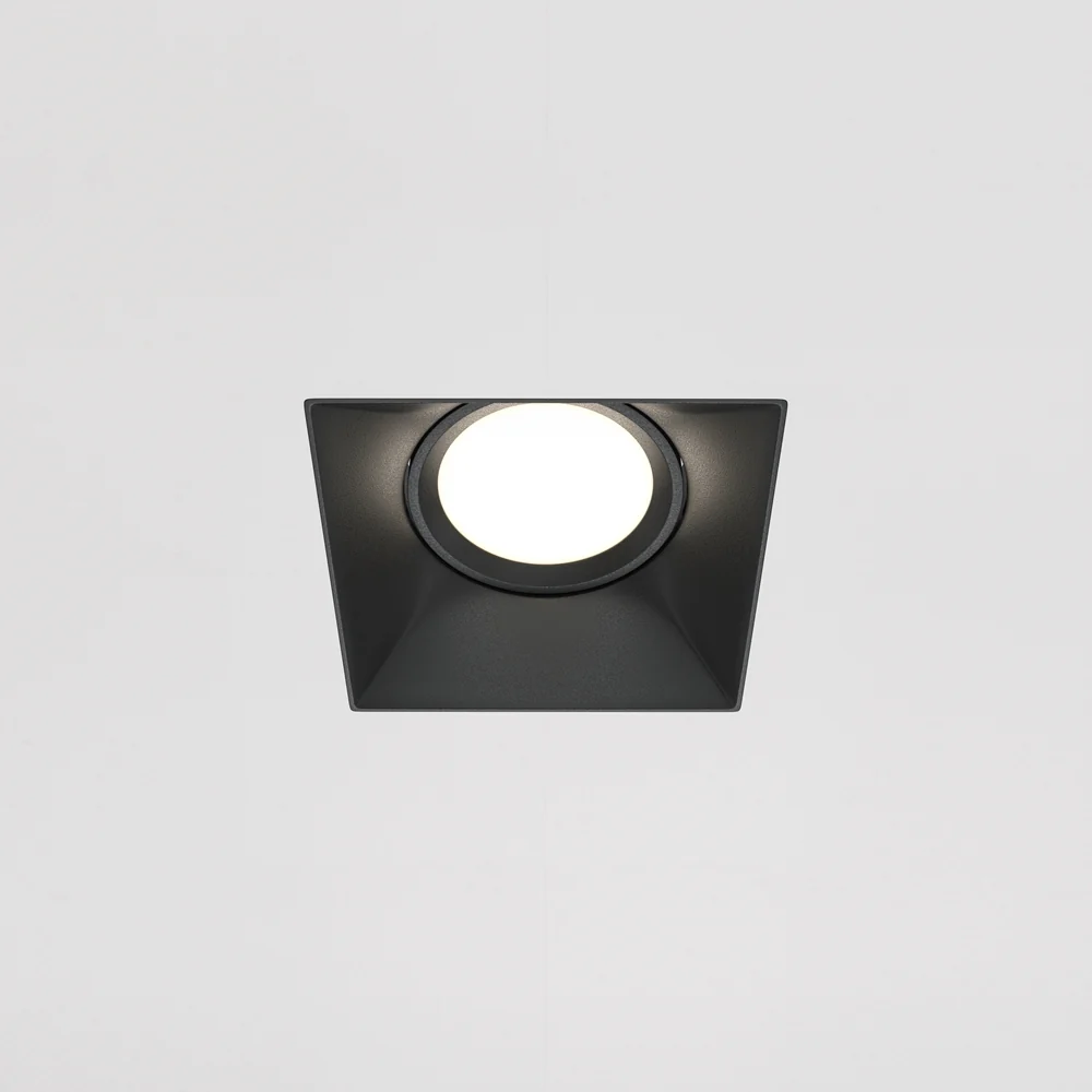 Dot Square Downlight Dot GU10 1x10W- Various Sizes - Image 2