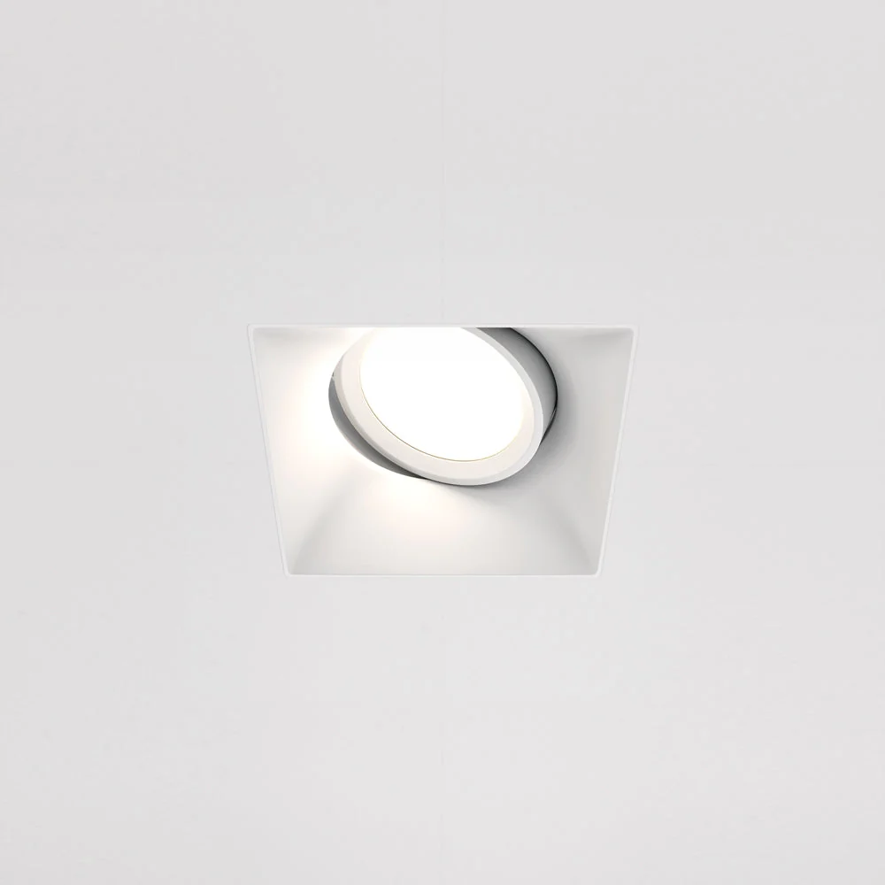 Dot Square Downlight Dot GU10 1x10W- Various Sizes - Image 4