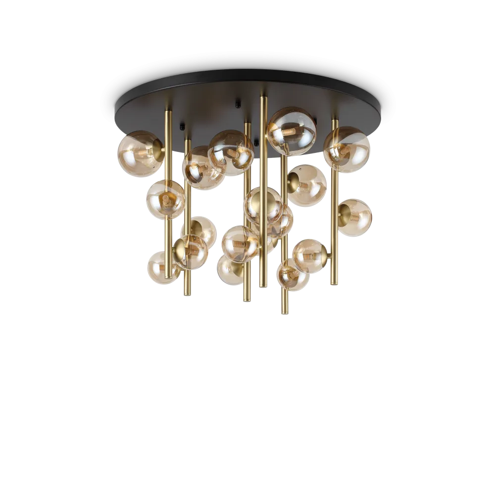 Perlage 9/18Lt Semi Flush Ceiling Light - Image 4