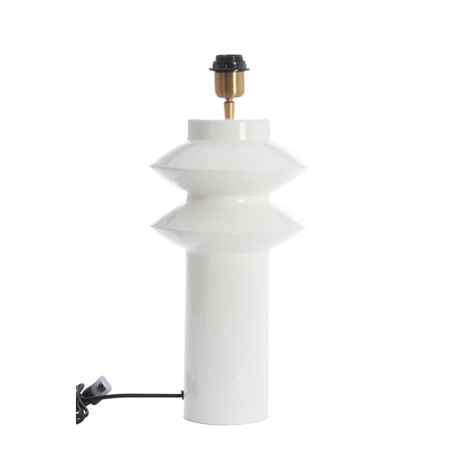 Petch Lamp Base Only- White/ Black - Image 3