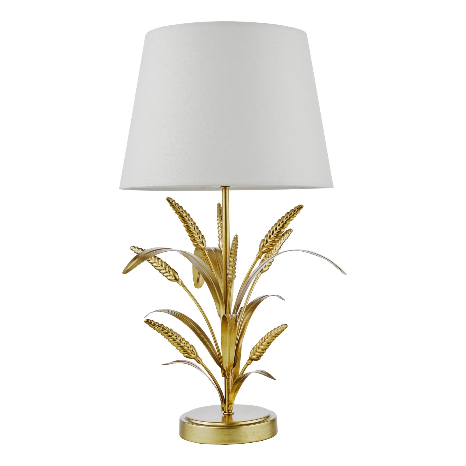 Phaedra Table Lamp Gold With Shade E27 - Image 2