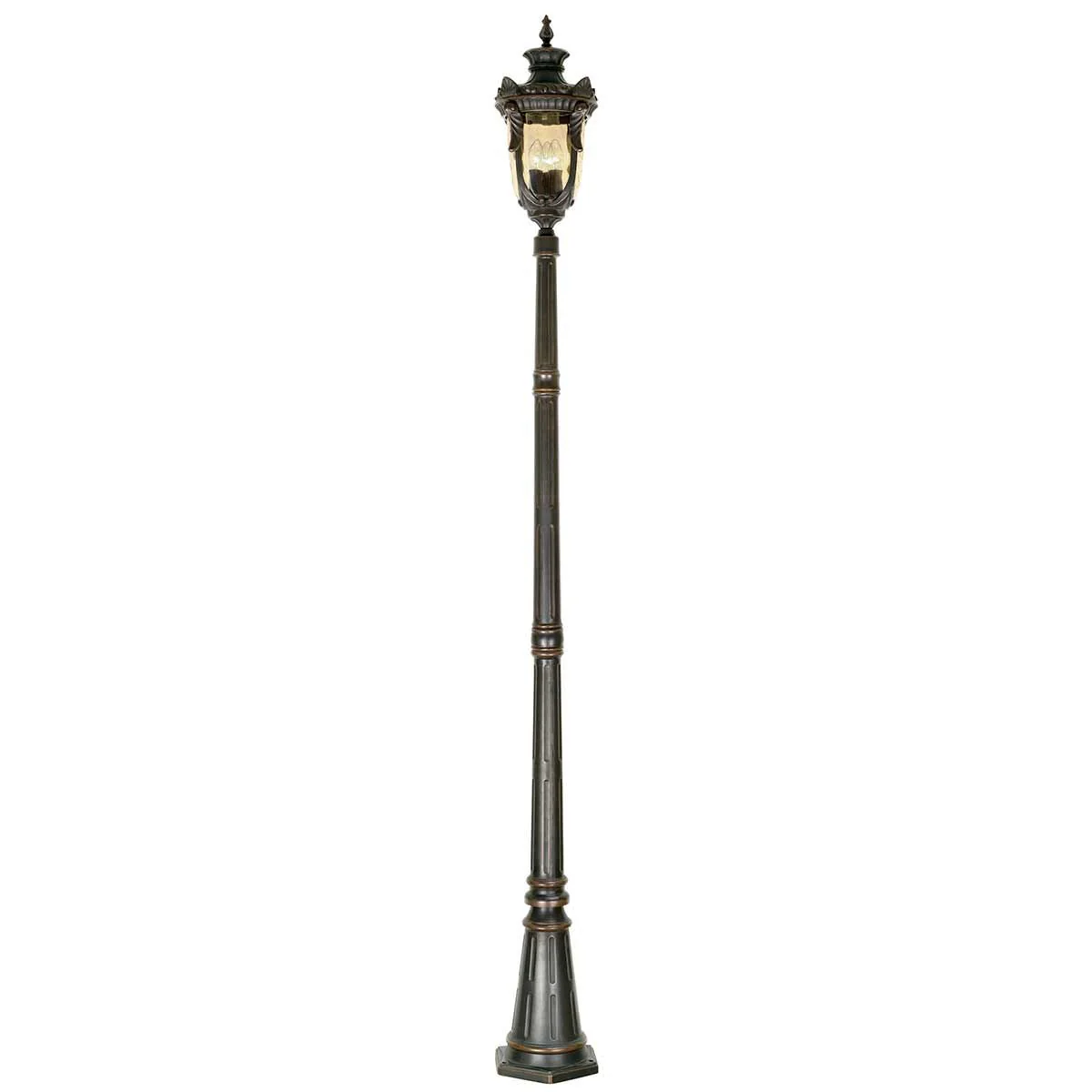 Philadelphia 1/3Lt Pillar - Old Bronze IP44 E27 - Image 2