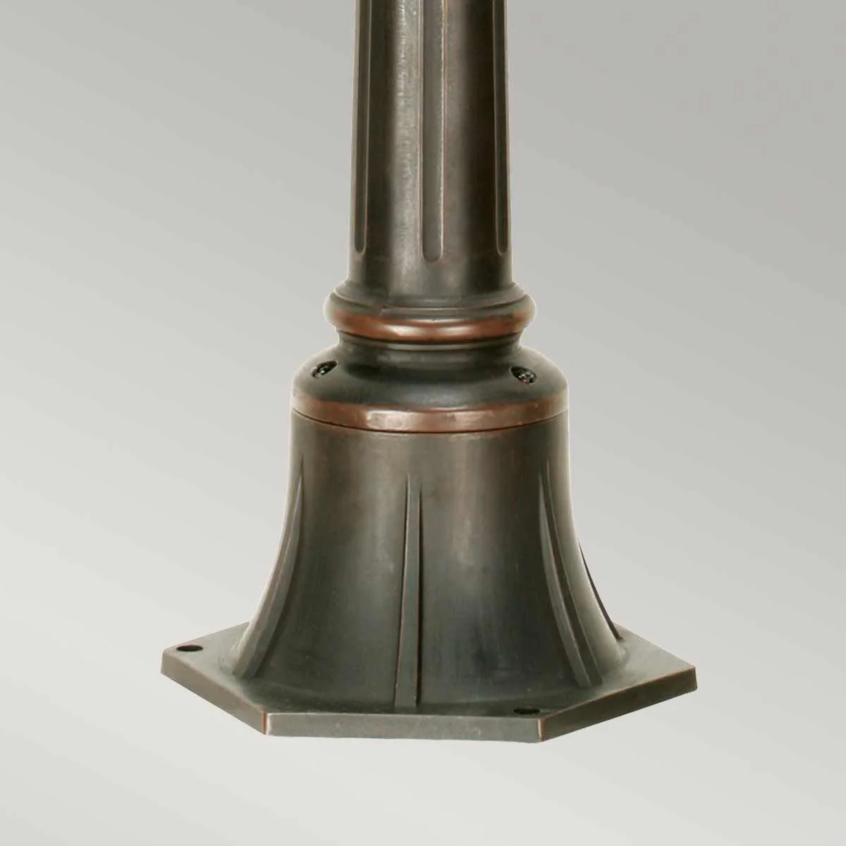 Philadelphia 1/3Lt Pillar - Old Bronze IP44 E27 - Image 5