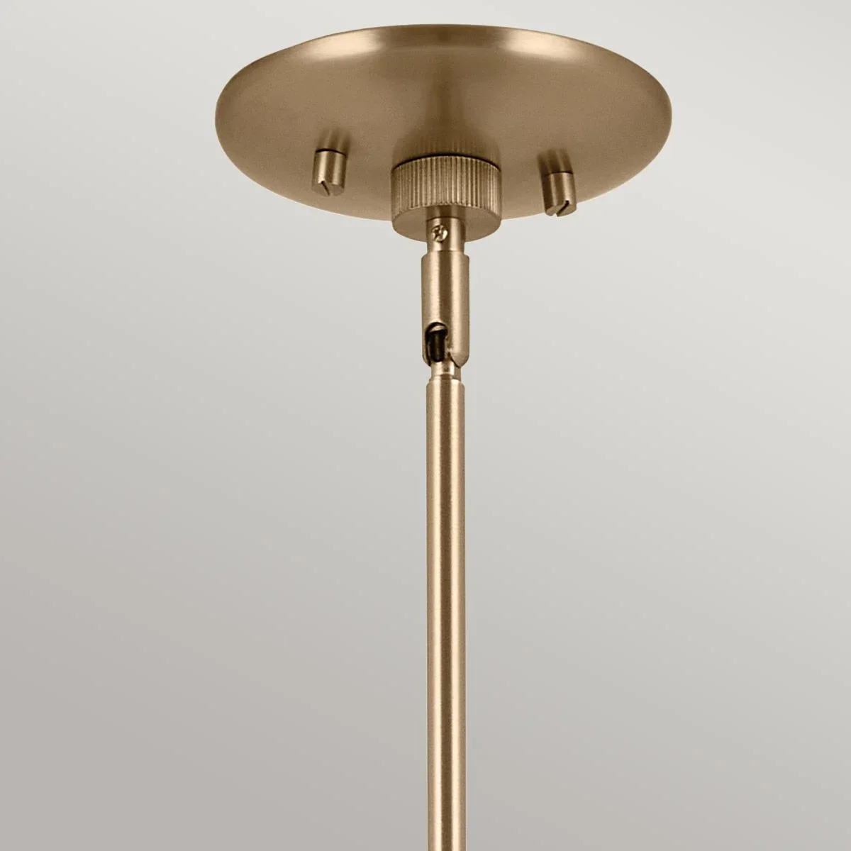 Phix 4 light 2 arm up and down linear Chandelier - Champagne & Black - Image 5