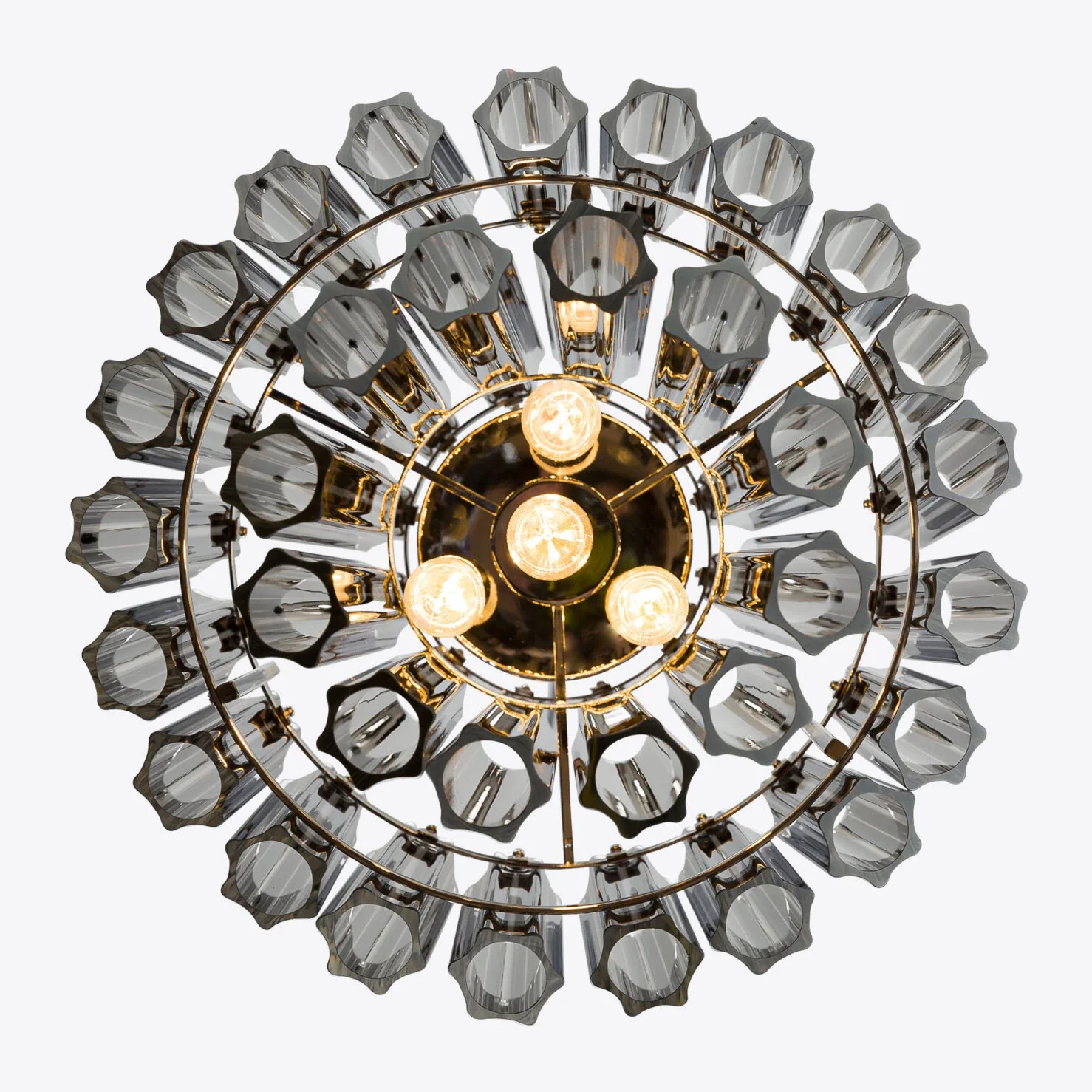 Piccolo Palermo Chandelier- Smoked Mirror - Image 6
